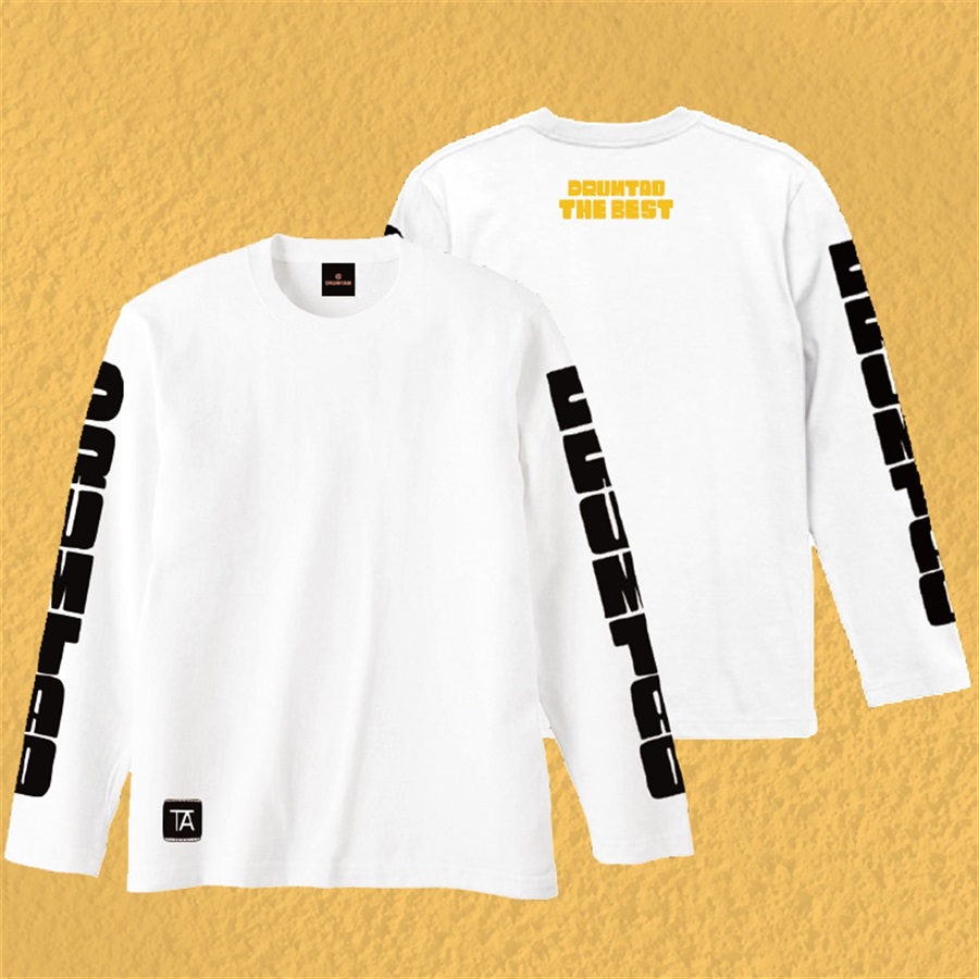 DRUM TAO アロハシャツ ホワイトMサイズ DRUM TAOオンラインストア