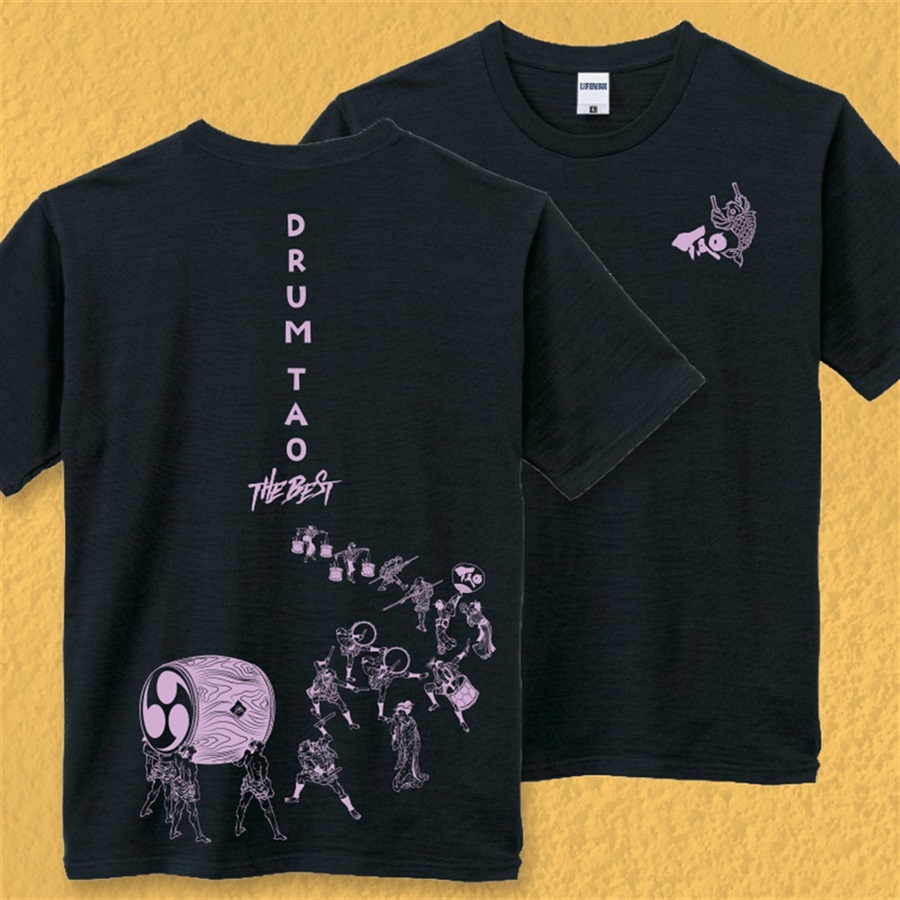 く*げ様 河津君サインあり DRUM TAOショート丈パーカー　ブラック く*げ様 河津君サインあり DRUM TAOショート丈パーカー ブラック